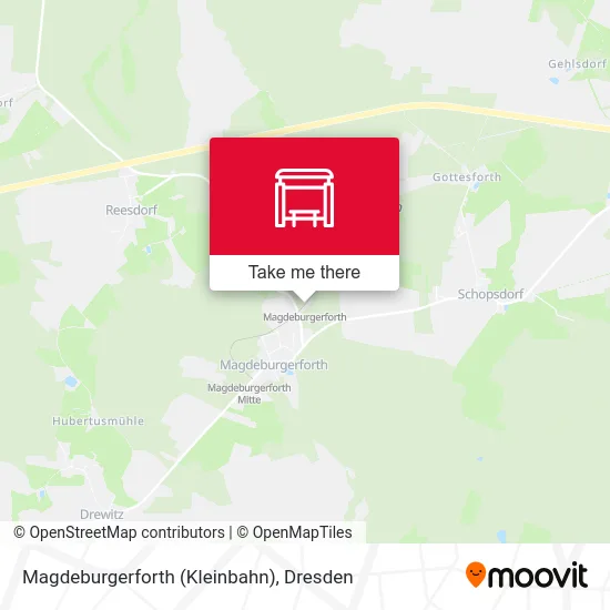 Карта Magdeburgerforth (Kleinbahn)