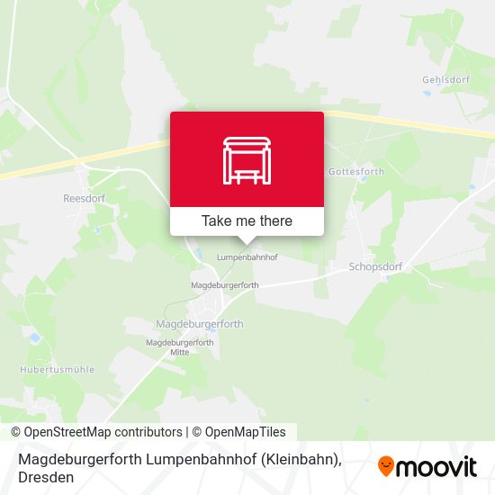 Карта Magdeburgerforth Lumpenbahnhof (Kleinbahn)