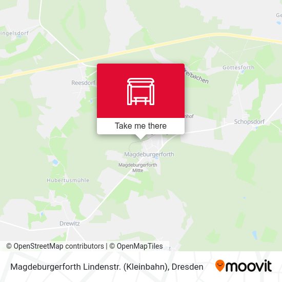 Карта Magdeburgerforth Lindenstr. (Kleinbahn)