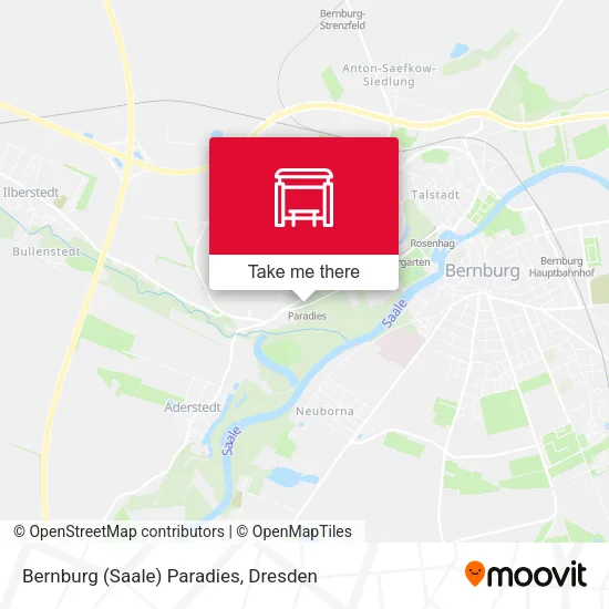 Карта Bernburg (Saale) Paradies