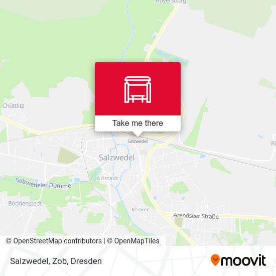 Карта Salzwedel, Zob