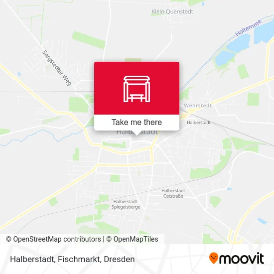 Карта Halberstadt, Fischmarkt