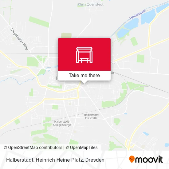 Карта Halberstadt, Heinrich-Heine-Platz