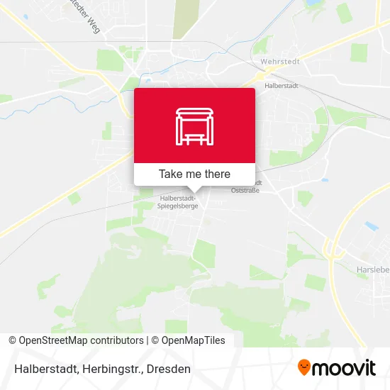 Карта Halberstadt, Herbingstr.