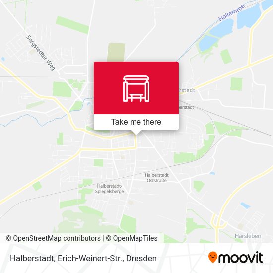 Карта Halberstadt, Erich-Weinert-Str.