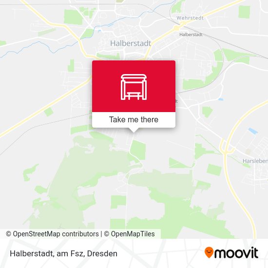 Карта Halberstadt, am Fsz