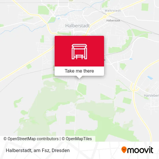 Карта Halberstadt, am Fsz