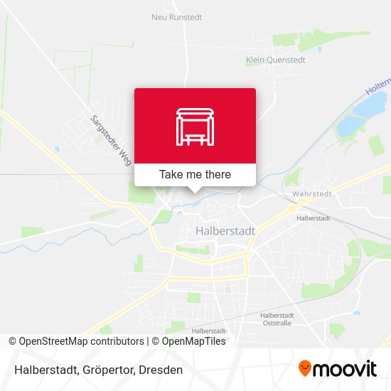 Карта Halberstadt, Gröpertor