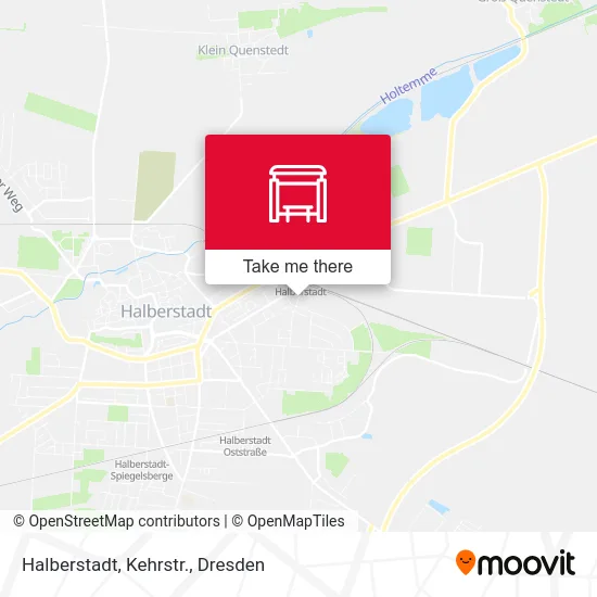 Карта Halberstadt, Kehrstr.