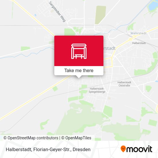 Карта Halberstadt, Florian-Geyer-Str.