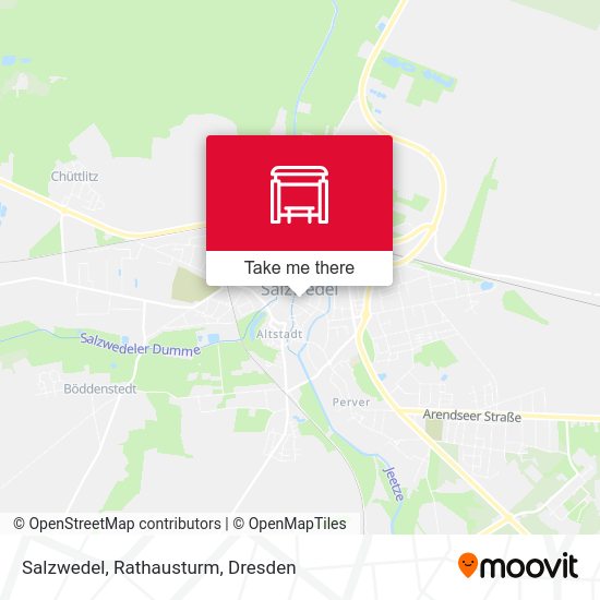 Карта Salzwedel, Rathausturm