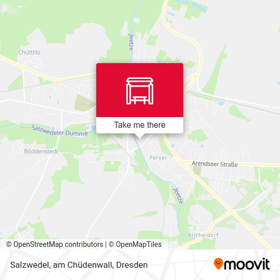 Карта Salzwedel, am Chüdenwall