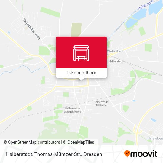 Карта Halberstadt, Thomas-Müntzer-Str.