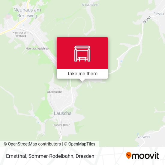Карта Ernstthal, Sommer-Rodelbahn