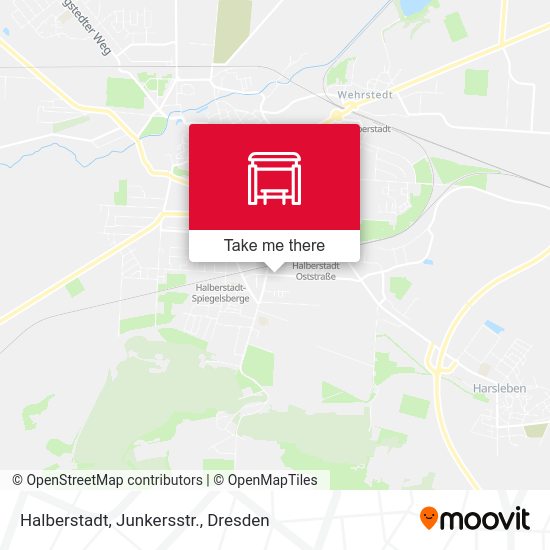 Карта Halberstadt, Junkersstr.