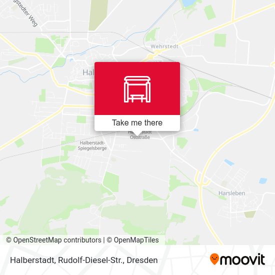 Карта Halberstadt, Rudolf-Diesel-Str.