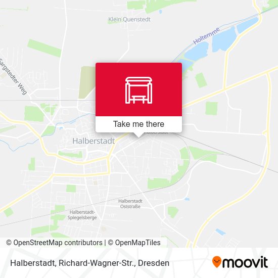 Карта Halberstadt, Richard-Wagner-Str.