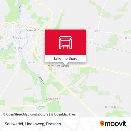 Карта Salzwedel, Lindenweg