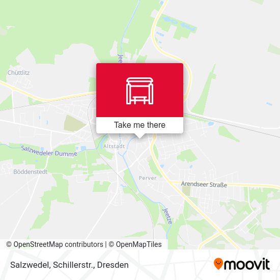 Карта Salzwedel, Schillerstr.