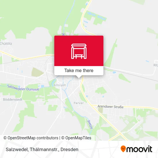Salzwedel, Thälmannstr. map