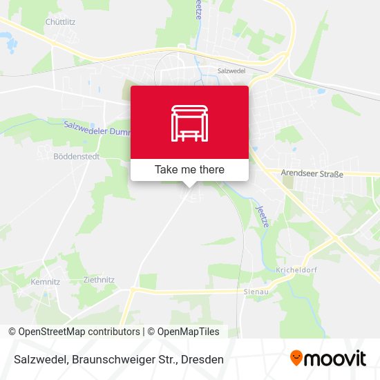 Карта Salzwedel, Braunschweiger Str.