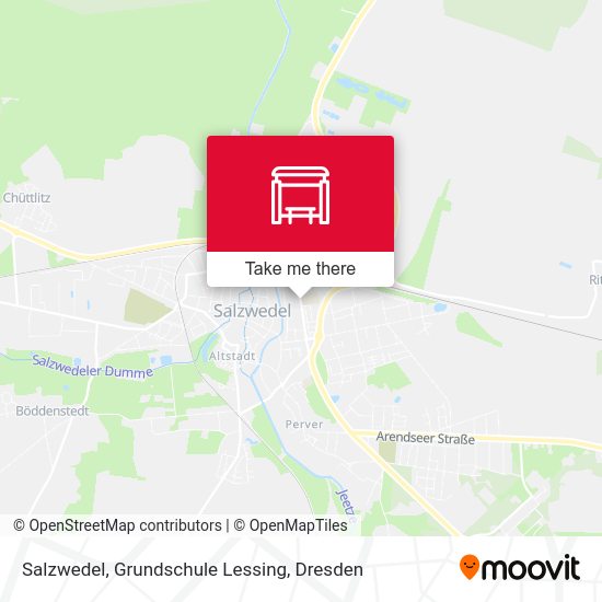 Карта Salzwedel, Grundschule Lessing
