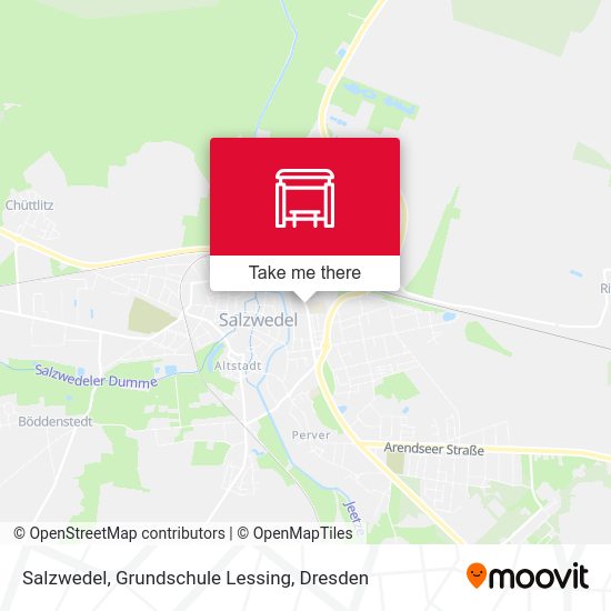 Карта Salzwedel, Grundschule Lessing