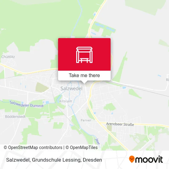 Карта Salzwedel, Grundschule Lessing
