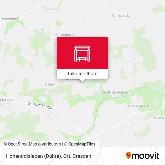 Карта Hohendolsleben (Dähre), Ort