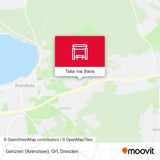Карта Genzien (Arendsee), Ort