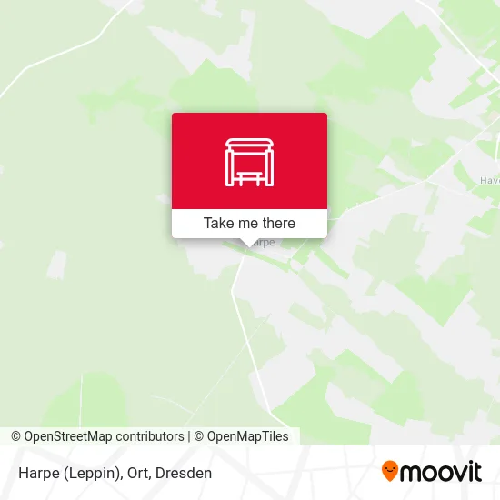 Карта Harpe (Leppin), Ort