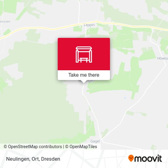 Карта Neulingen, Ort