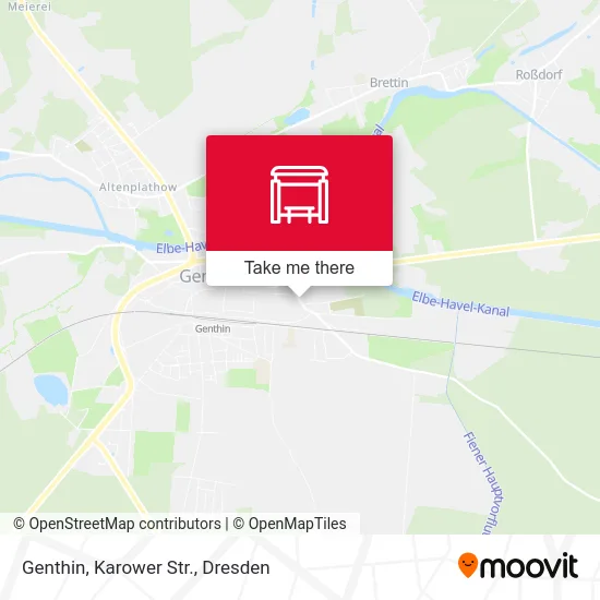 Карта Genthin, Karower Str.