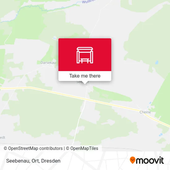 Карта Seebenau, Ort