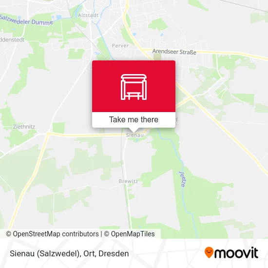 Карта Sienau (Salzwedel), Ort