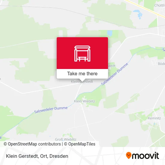Карта Klein Gerstedt, Ort