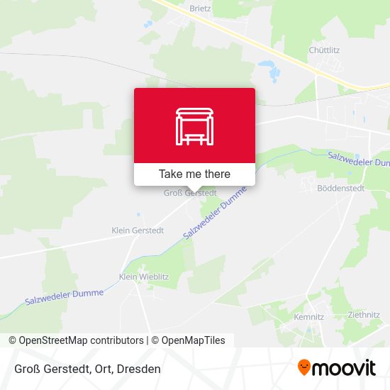 Карта Groß Gerstedt, Ort
