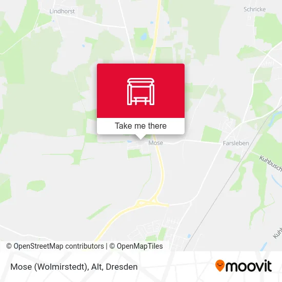 Карта Mose (Wolmirstedt), Alt