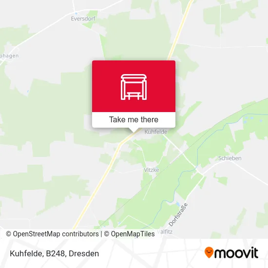 Карта Kuhfelde, B248