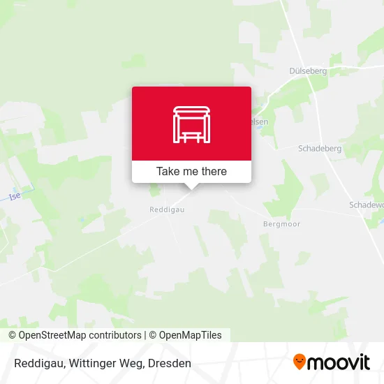 Карта Reddigau, Wittinger Weg