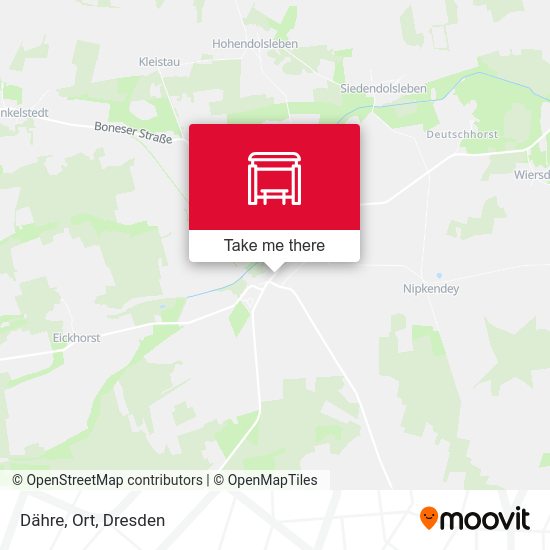 Карта Dähre, Ort
