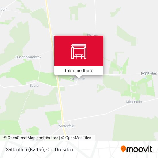 Карта Sallenthin (Kalbe), Ort