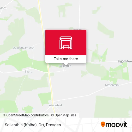Карта Sallenthin (Kalbe), Ort