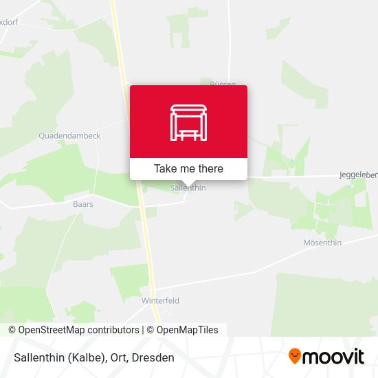 Карта Sallenthin (Kalbe), Ort