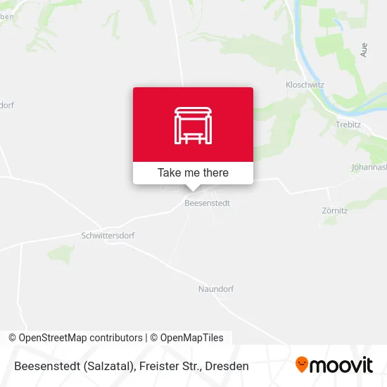 Карта Beesenstedt (Salzatal), Freister Str.