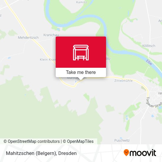 Карта Mahitzschen (Belgern)
