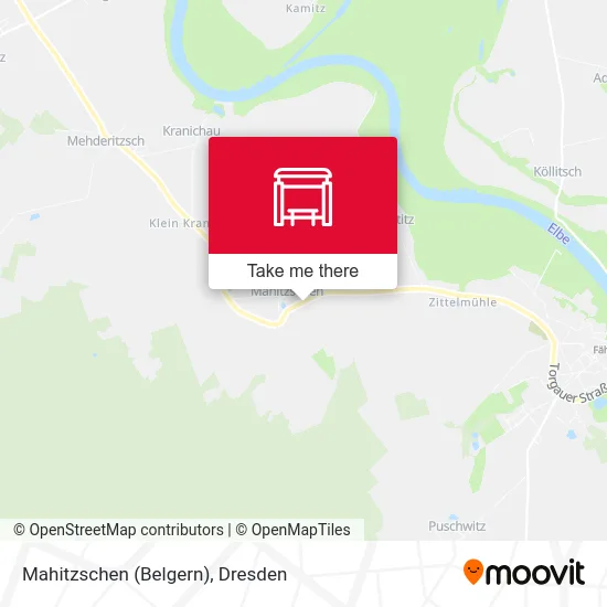 Карта Mahitzschen (Belgern)