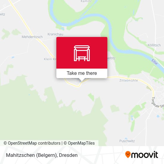 Карта Mahitzschen (Belgern)