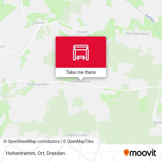 Карта Hohentramm, Ort