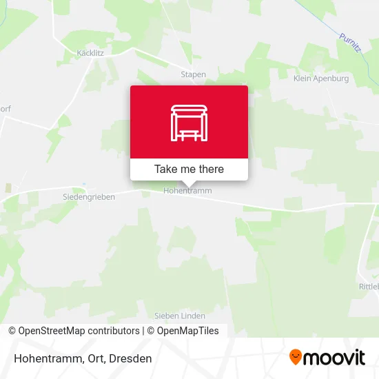 Карта Hohentramm, Ort